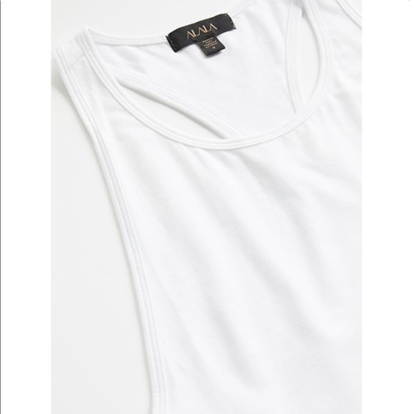 NWT $55 Alala Core Signature Tank in White - Luxury Athleisure Top Size Small - Picture 9 of 14